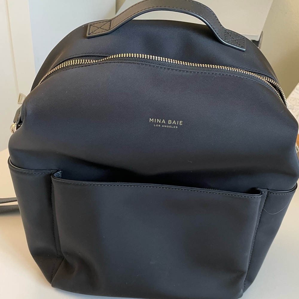 MINA BAIE NYLON MIDI DIAPER BACKPACK/TOTE